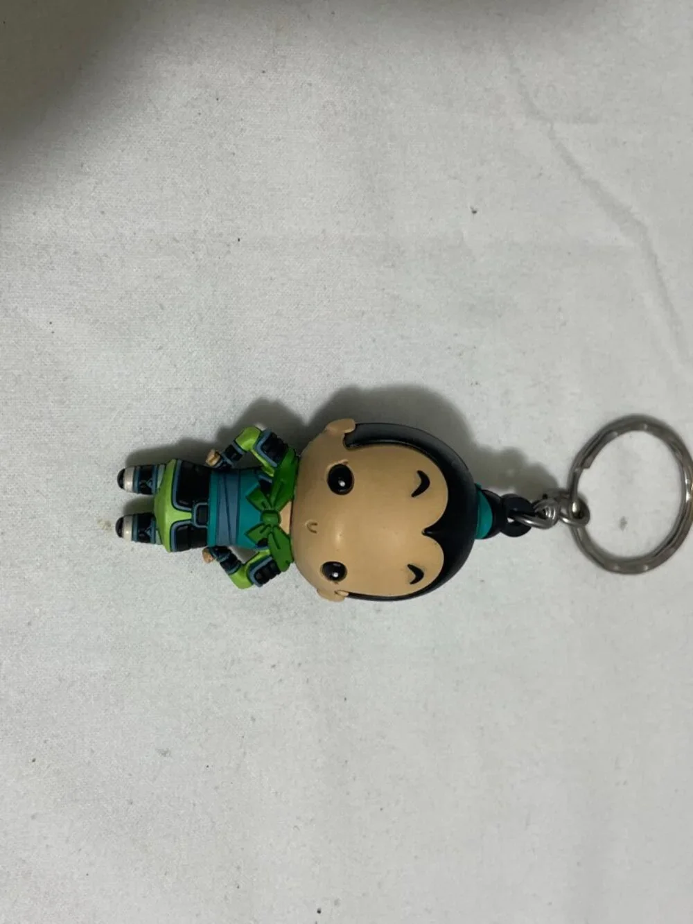 Disney Mulan Ling 3D Foam Figural Keyring Series 17 Monogram 4” Keychain